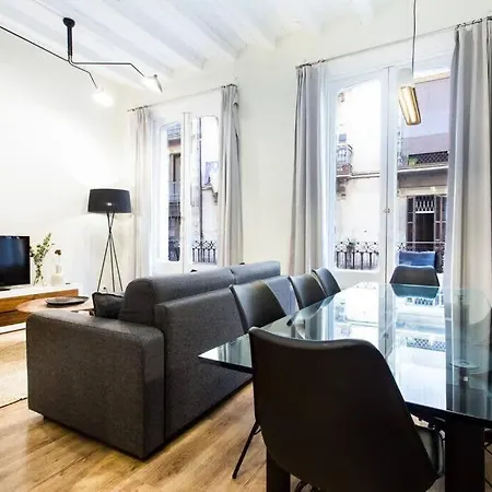 Bright And Modern 4bedroom With Terrace In Ramblas P2 Appartamento Barcellona
